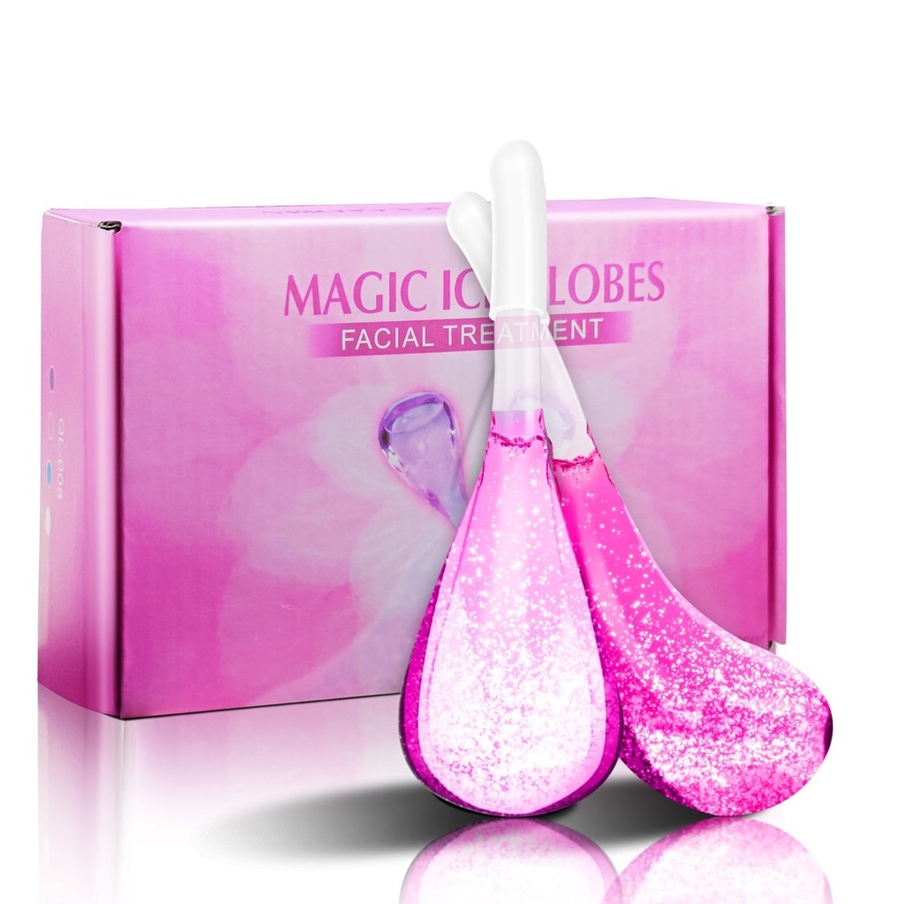 Ice Globes for Facials, Cooling Globes for Face Neck & Eyes, Daily Beauty